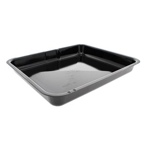 ENAMELLED GRILL PAN BLACK 330X279X40