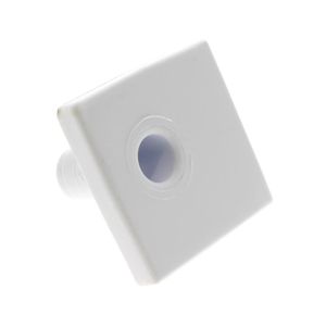 SCHARNIERBUCHSE ECKIG RECHTS (25X25MM)NEU