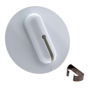 BOUTON PROGRAMMATEUR BLANC GRIS L = 29 MM