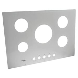 PIANO WHITE GLASS 75CM 8MM