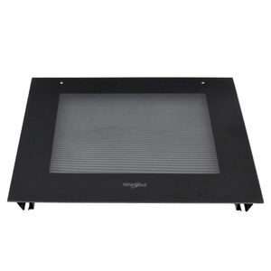 VITRE PORTE DU FOUR + EQUERRES 9.7 R